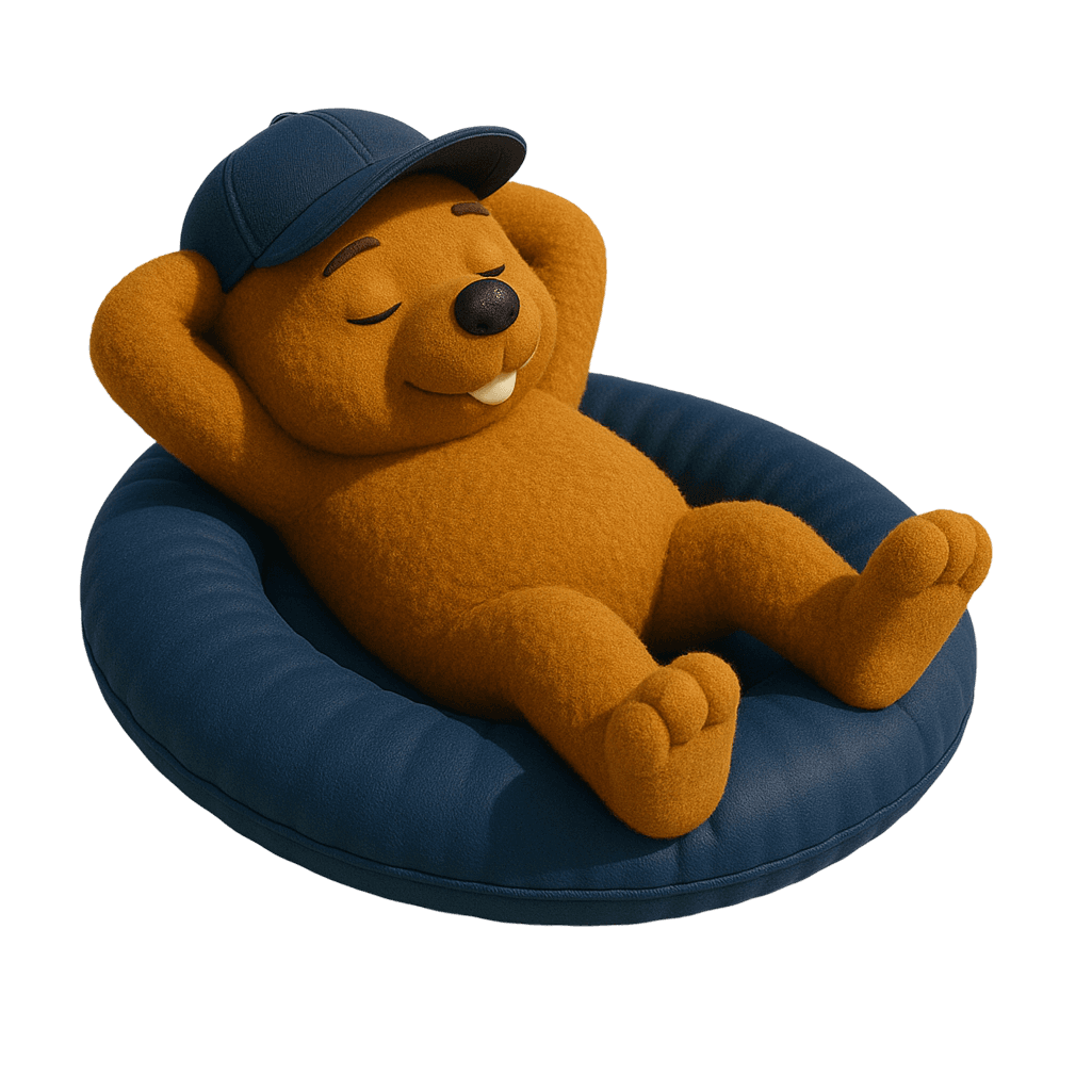 Laktatbär sticker placed on an alpine road sign